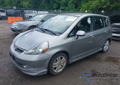 2008 Honda Fit Sport z USA, uszkodzony, nr VIN JHMGD38608S001662